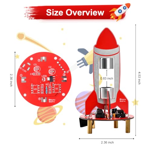 Image of ICSTATION Ultrasonic Levitation Soldering Practice Kit, Mini Cool Acoustic Levitator Electronics Kit for College Students, DIY Soldering Project Kit for STEM Education