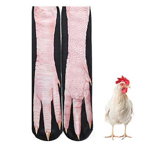 Chaussettes pattes d'animaux 3D amusantes pour adulte pour hiver et déguisement