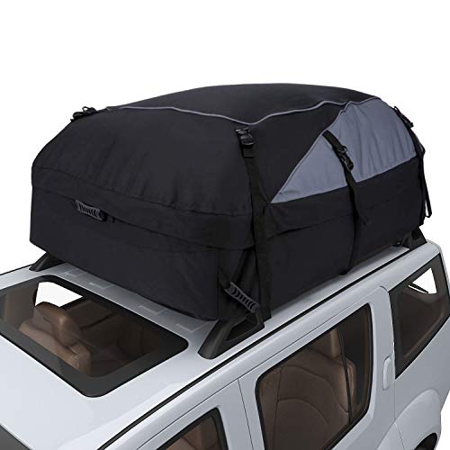 Rooftop Cargo Carrier, 20 Cubic Feet Waterproof Car Top Carrier Heavy Duty Traps Rooftop Cargo Carrier With Reinforced Straps And Storage Bag For All Vehicles Roof Bag Luggage #TOP2
