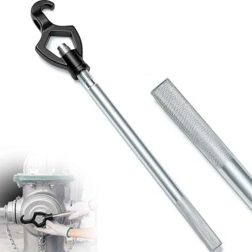 Image of Tandefio 1 Pcs Fire Hydrant Wrench, 1-1 /2 inch to 3 inch, Black