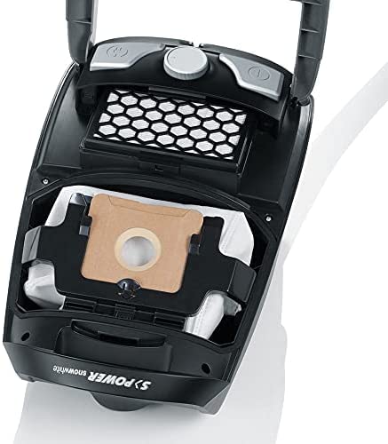 Severin BC 7045, Aspirateur Traîneau avec Sac (Classe Énergétique A, Buse Parquet et Set 3 Accessoires Inclus, S´POWER snowwhite) Gris/Rouge - Image 5