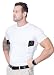 AC Undercover Concealed Carry Crew Neck Tshirt/CCW Tactical Clothing/Concealed Clothing REF. 511 (White, Large)