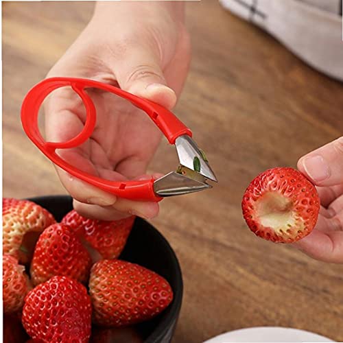 NIDONE Fruit Corer Core Remover Strawberry Huller Stem Ananas Eyes Stalk Bladeren Plantaardige Tool voor Keuken - Image 3