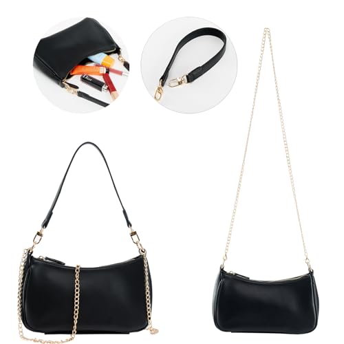 Bolso de hombro para mujer pequeño clásico retro miniatura 7