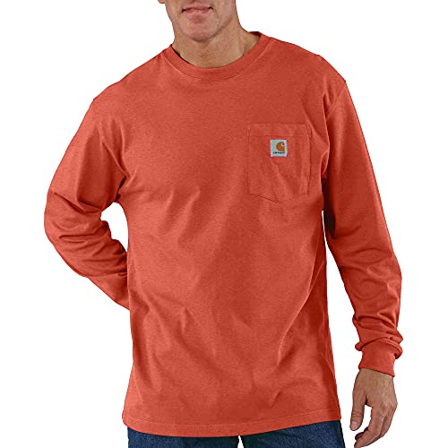 Image of Carhartt Men's Workwear Midweight Jersey Pocket Long-Sleeve T-Shirt