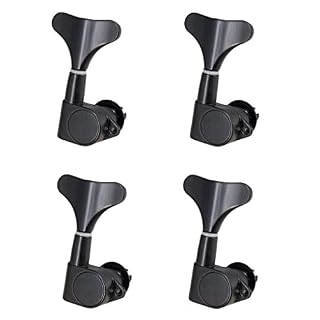 Instrument Accs String Tuning Peg Mécaniques pour Basse/Argent, 5 4R Noir - Les Beatles, Paul McCartney, John Lennon, RIngo Starr, George Harrison