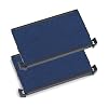 Trodat 83457 Replacement Ink Pad - Blue Pack of 2, 4926