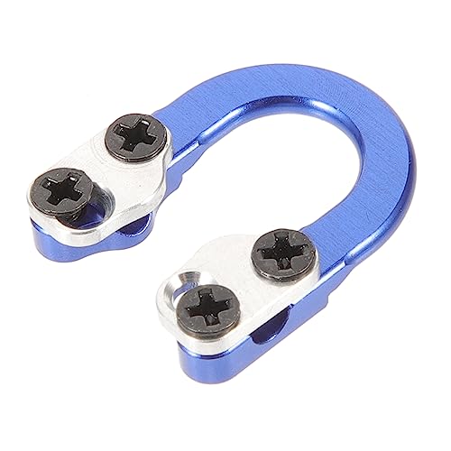 Anneome Rchery Compound Aluminum Ring Sturdy Buckle Metal u Ring for Accuracy