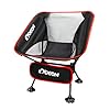 Portable Camping Chair, Ultralight Durable Foldable Chair for Outdoor Camp,Travel, Beach, Picnic, Garden, Sport Sturdy Frame, Comfortable Collapsible Lawn Chair, Supports 330Lbs