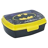 Stor Batman Sandwichmaker ’Symbol’ rechteckig, 85575, Schwarz, 1 Stück (1er Pack)