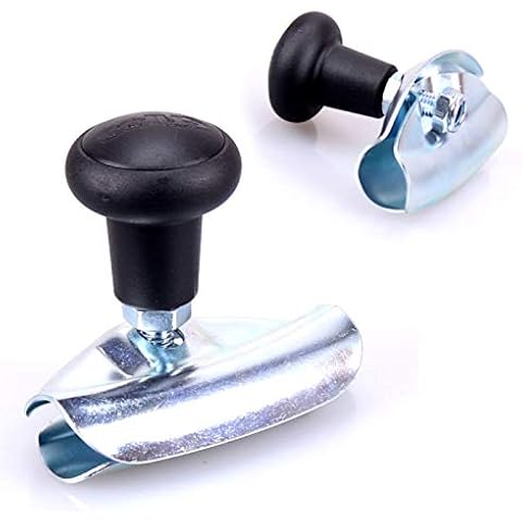 TRUCK DUCK® Universal Car Steering Wheel Knob Steering Aid Steering Wheel Knob Steering Wheel Swivel Lever Quick Handlebar Fixed Handlebar for Lorry Transporter Car Bus Tractor Cover