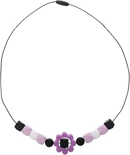 Toyvian 2 Pçs Colar De Mordedor Crianças Playset Colares Para Crianças Brinquedos Do Bebê De Silicone Silicone Colar De Dentição Infantil Colar De Dentição Infantil Brinquedo De Dentição