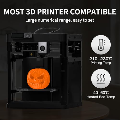 Image of RAMBERY Glow in The Dark 3D Printer Filament Bundle Multicolour Blue Green Purple Orange PLA Filament 1.75mm Luminous 3D Printing Filament, 1kgX 4 Spools (8.81 lbs)