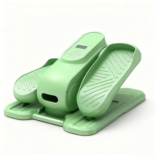 Quiet Under-Desk Electric Elliptical — Green, 2-Year Warranty