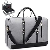 Bolsa de viaje para hombre, diseño plano, para mujer, bolsa de viaje repelente al agua, para viajes, bolsa de transporte, gris