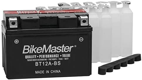BikeMaster Maintenance Free Battery BT12A-BS for Suzuki GSX-R750 2000-2017