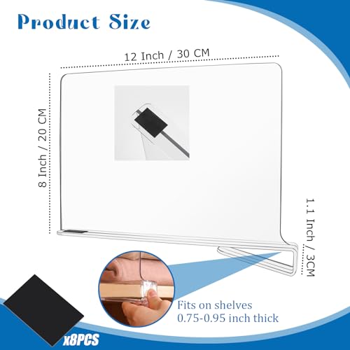 CYEER 8 PCS Shelf Dividers - Image 2