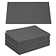 PATIKIL 12x8x0.13 Spanplattenblätter, 20 Stück 125PT Dickes Buchbinderplatte Stabiles Buchbindematerial für Buchumschlag, Schwarz