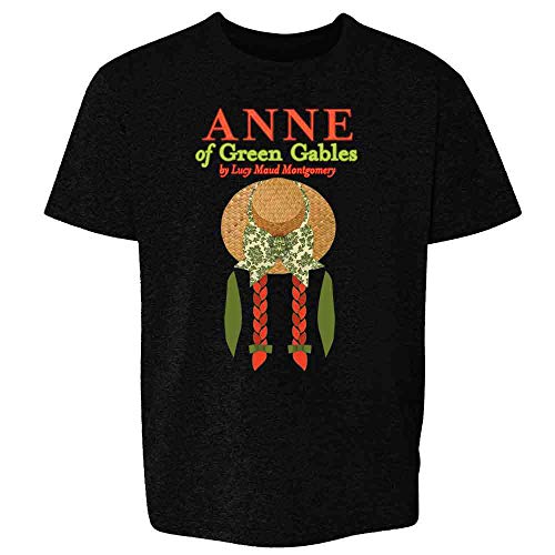 Image of Pop Threads Anne of Green Gables Lucy Maud Montgomery Book Art Youth Kids Girl Boy T-Shirt