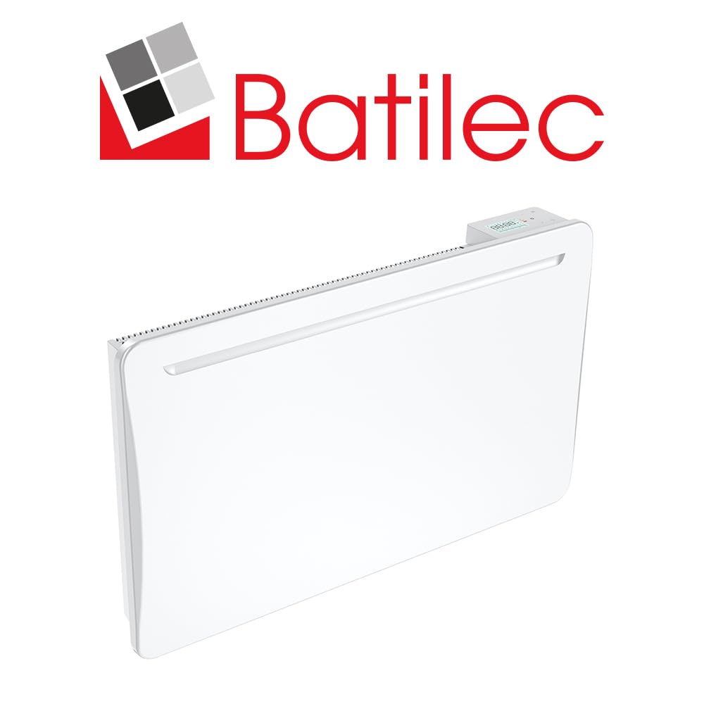 Radiateur Électrique Connecté ALEN WiFi 1500W – Inertie Céramique – Programmable – Suivi de Consommation – Détection Fenêtre – Blanc Mat – IP24