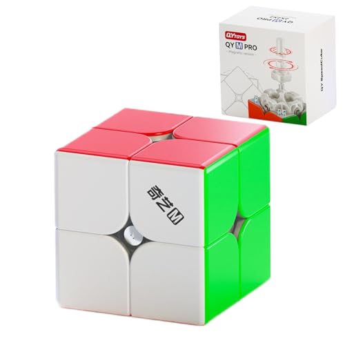 Zauberwürfel, QY MS 2x2 Speed Cube Geschwindigkeitswürfel 3D Puzzlewürfe Denksportaufgaben Geeignet für Zauberwürfel Enthusiasten
