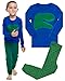 100% SUPER SOFT COTTON "DINOSAUR" BOYS 2 PIECE PAJAMA SET (SIZE 12M-7Y)
