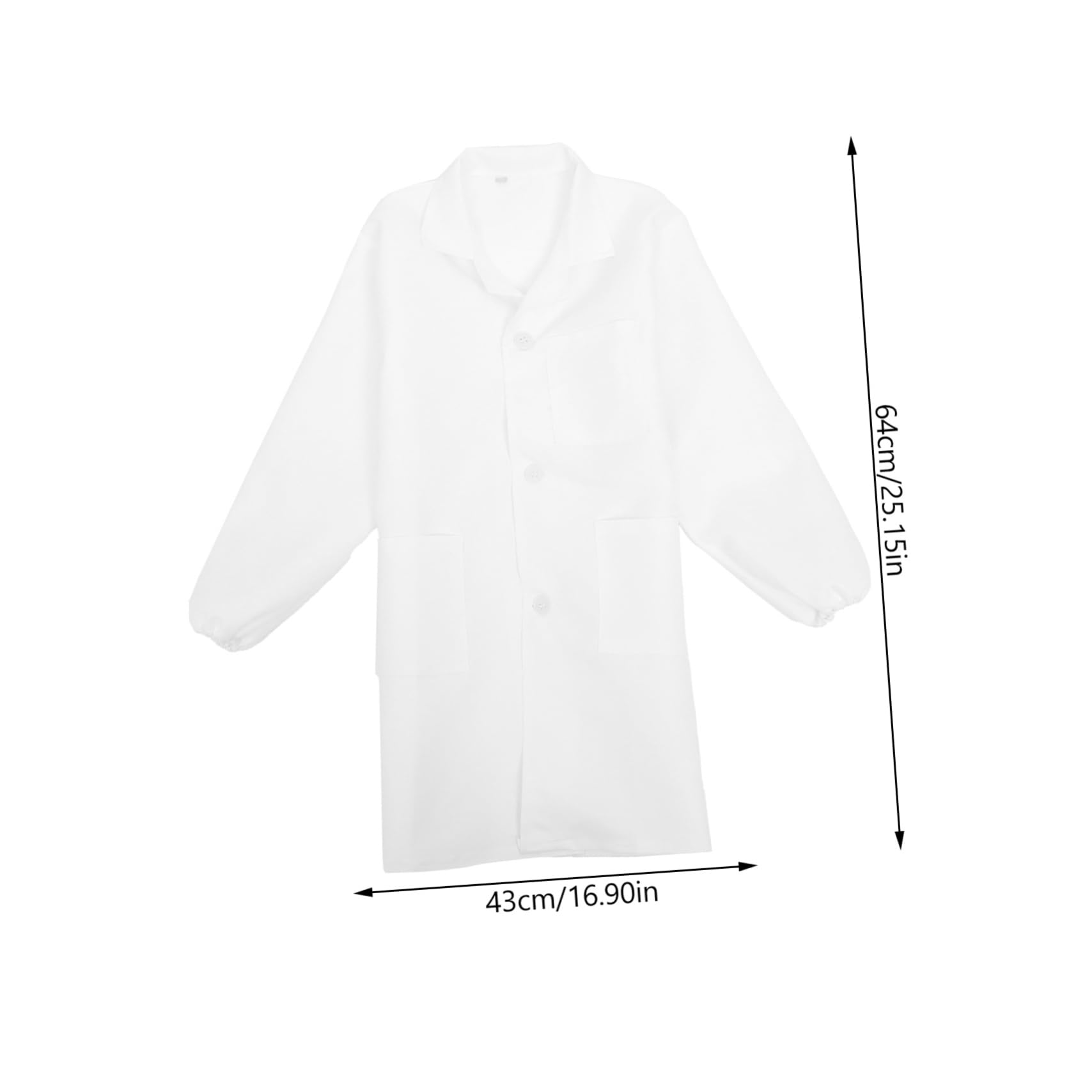 FRCOLOR Camice Scienziato per Lavabile Costume Cosplay Unisex Abbigliamento per Feste