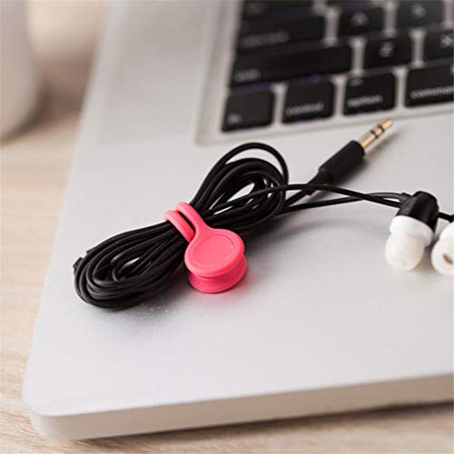 ケーブルクリップ マグネット 多機能 Pc イヤホン Usbケーブルなどコード収納 配線 整理 磁石 車内 コードクリップ 固定具 壁 はがせる 磁気 結束フック コードクリップ 磁 力コード巻き取り 6色 6個セット 文房具 オフィス用品 Office Nbsp Supplies Whenbuy