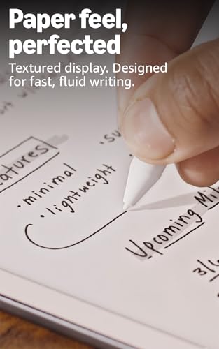 Image of Amazon Kindle Scribe 64GB (newest model) - 11 inch paper-like display with front light - Thinner, lighter, faster - Write in notebooks, documents, and books. Includes Premium Pen - Graphite