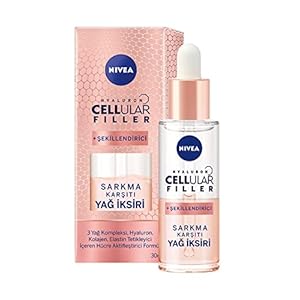 NIVEA Cellular Nährendes Öl Elixier – Anti-Aging Beauty Award Gewinner 2019 – Hyaluron Cellular Filler im 1er Pack (1 x…