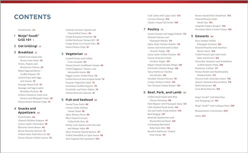 The Official Ninja Foodi Grill Cookbook for Beginners: 75 Recipes for Indoor Grilling and Air Frying