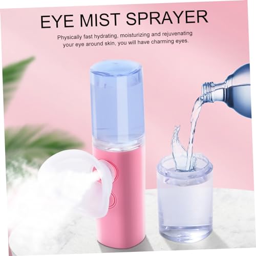 Humidificateur yeux contre la sécheresse oculaire instrument nomade avec patchs rose - 7