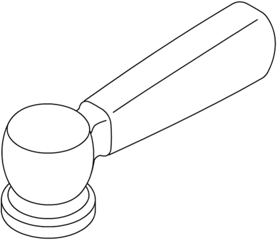 Replacement Part for Kohler 1035023-Sn Handle Assembly- Metal Ws
