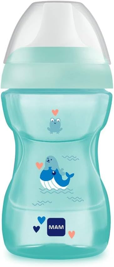 Copo MAM Fun to Drink 270ml - Azul