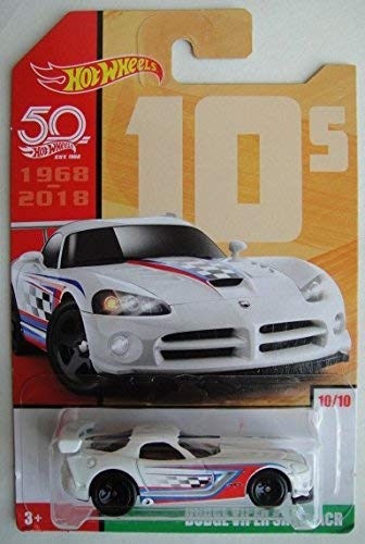 Hot Wheels 10s, WHITE DODGE VIPER SRT10 ACR 10/10 50TH