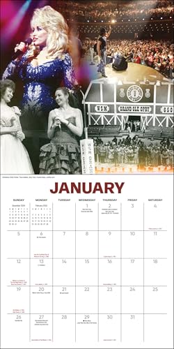 Grand Ole Opry 2025 Wall Calendar: Celebrating 100 Years of the Show That Made Country Music Famous - Image 3