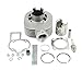 XMT-MOTO Cylinder Piston Top End Gasket Kit for Suzuki Quadsport LT 80 LT80 1987-2006(Replace Part Number:11210-40B01)