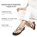 AEROTHOTIC Arch Support Flip Flops for Women Comfortable Stylish Straps with Non Slip Footbed Fashion Dressy Sandals Outdoor Travel Vacation Essentials