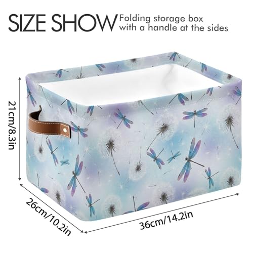 Panier libellule pastel pour organiser la chambre de bébé avec douceur - 5
