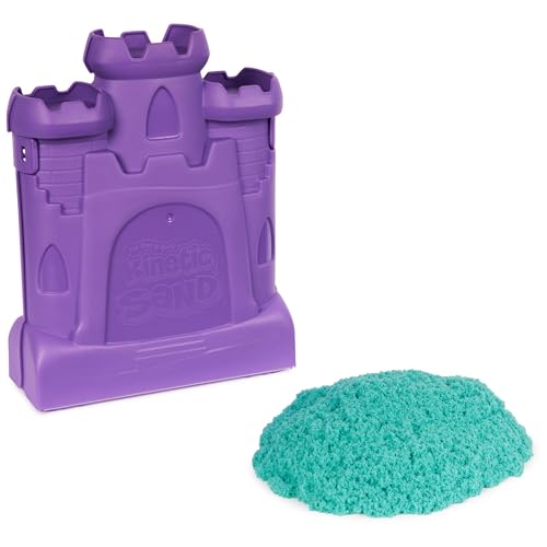 Kinetic Sand 6068384 Castle Case With 1Lb Teal Play Sand thumb #4