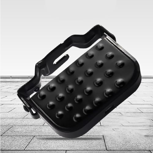 BEIDUOYANG 2 Pieces Foot Pegs Rear Pedals Anti-Slip Rear Feet Pedals BMX Pegs Steel Folding Foot Pegs Foot Rest Pedal Rear Pedals Footrest Folding Rear Seat Bicycles Footrest - Thumbnail 5