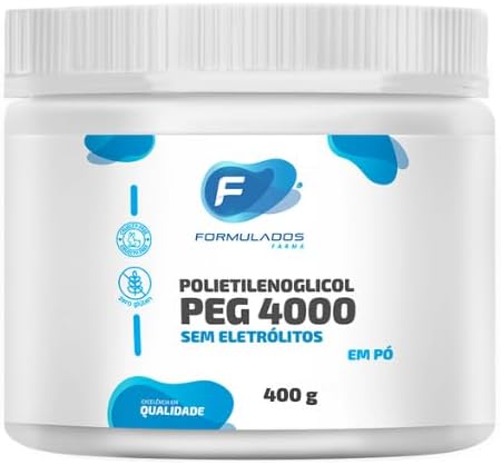 PEG 4000 Polietilenoglicol 400g 100% Puro