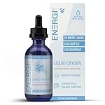 ENERGI Liquid Oxygen Drops, Improves Strength & Boost Oxygen and Energy Levels, Encourages Athletic Performance and Oxygen Boost, 4oz Bottle, 190 Servings