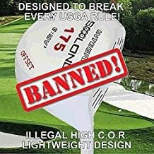 Banned Slice Buster Anti-Slice Offset Illegal Non-Conforming Custom Ghost Golf Driver