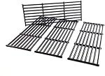 BBQ Future 17 3/8" Grill Grates Replacement for Broil King Baron 320 340 420 440 490, Cast Iron Cooking Grates Grids for Broil-Mate Huntington Sterling and Most Gas Grill Models, (4-Pack)