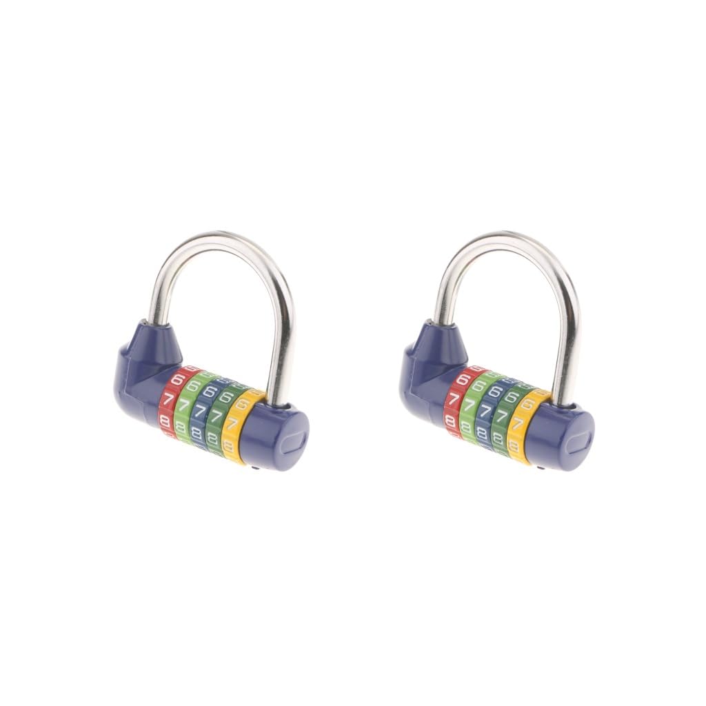 Cadenas à combinaison étanche 4 chiffres en alliage de zinc