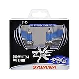 SYLVANIA - 9145 SilverStar zXe Fog High Performance Halogen Fog Light Bulb - Bright White Light Output, HID Attitude, Xenon Fueled Technology (Contains 2 Bulbs)