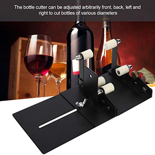 Glass Bottle Cutter, Square and Round Bottle Cutting DIY Machine, Wine Bottle Cutter with Accessories Tool Kit Decoration Art Craft - Image 4