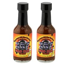 Mad Dog 357 Hot Sauce Mini Travel Pack - Includes Two 1.7oz Bottles