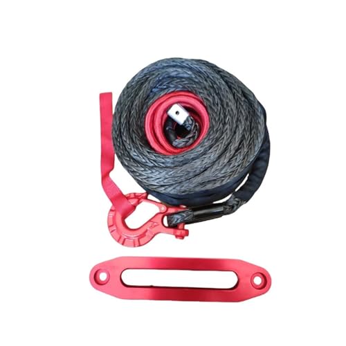 Cuerda sintética para cabrestante 23 metros cable de arrastre 13mm 4x4 todoterreno
